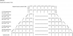 patron-crochet-chaleco-janis grafico espalda